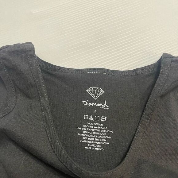 Diamond Supply Co. Black Tank Top Size Small New - Picture 5 of 7